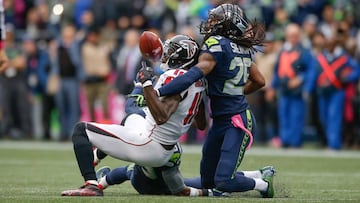 La polémica jugada entre Julio Jones y Richard Sherman ha sido la acción más comentada de la última semana en la NFL.