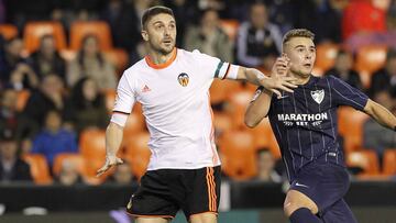 Siqueira con el Valencia. 