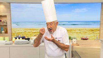 Karlos Arguiñano confiesa su secreto para hacer un arroz cremoso con gambas: “Hay 100.000 variedades de arroz”