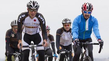 Maurice Eckhart entrenando.