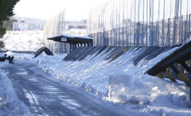 Las climatología y el estado de los terrenos de juego condicionan la vuelta a los entrenamientos