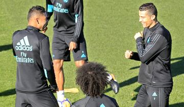 Real Madrid train ahead of trip to Catalonia to face Girona