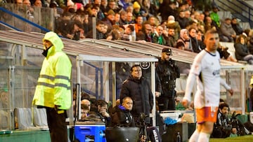 Cristóbal Parralo, técnico del Racing de Ferrol.