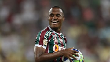 Asistencia de Jhon Arias en empate de Fluminense ante Goiás