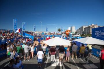 La Coruña disfrutó con todo el esplendor de la NBA Zone