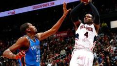 Oklahoma se estrella ante unos Hawks que suman 15 seguidas