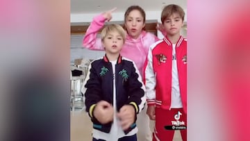 Shakira baila con sus hijos un 'hit' de TikTok sin Piqu¨¦