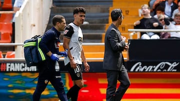 10/05/25
PARTIDO PRIMERA DIVISION
VALENCIA - GETAFE
ANDRE ALMEIDA LESION