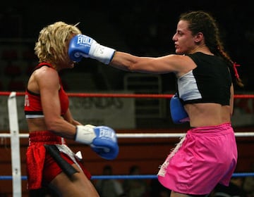 Se convirtió en 2003 en la primera española que se proclamaba campeona Mundial de boxeo.