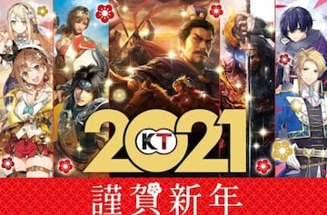 La felicitación de Koei Tecmo.