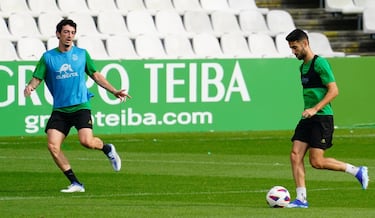 Adrián Corral se habitúa al primer equipo del Racing