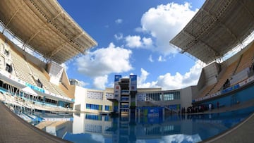 The Maria Lenk Aquatics Centre will host the diving and synchronised swimming at the upcoming Olympic Games.