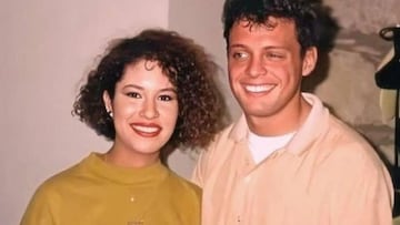 Selena Quintanilla y Luis Miguel juntos en una fotografía increíble