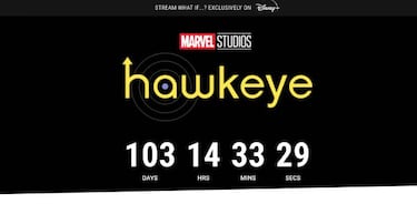 Hawkeye: Marvel lanza una cuenta atrás hasta el estreno de la serie en Disney+