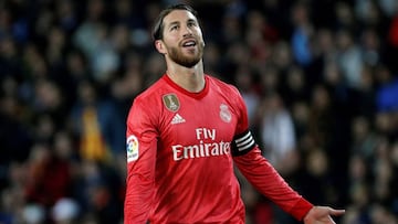 Sergio Ramos out with calf injury