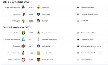 La autoridad interviene en la programación de la última fecha