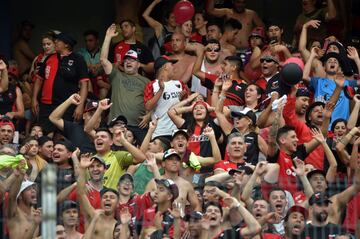 Gran ambiente en la final de la Copa Sudamericana.