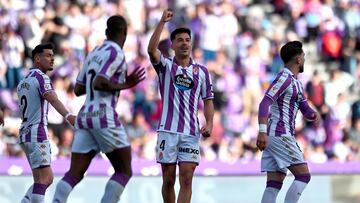 El gol más delicatessem de la jornada. Una espuela en el primer palo que cogió la dirección correcta para colarse en la portería del Eibar. 