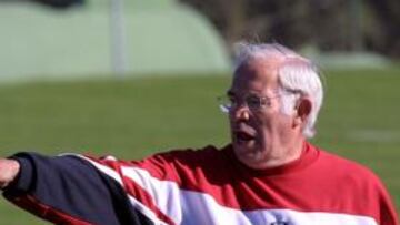 <b>ETERNO. </b>Luis Aragonés ha dirigido al Atleti en siete etapas.