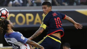 Colombia crush United States in Copa America but James injured
