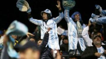 DIFÍCIL. Los argentinos fueron mayoría en sus partidos hasta ahora, pero no en la final ante Chile.