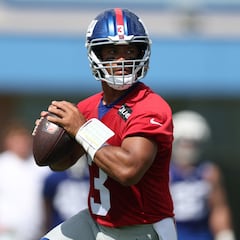 Los Giants eligen a Russell Wilson como titular sobre Jaxson Dart