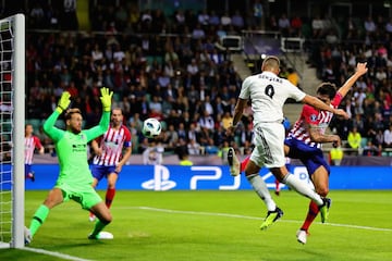 Benzema empató el partido. 1-1.