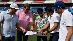 FCF revisa obras del Metro y la sede deportiva en Barranquilla