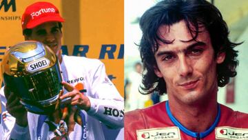 Crivillé y Uncini, en su época de pilotos.