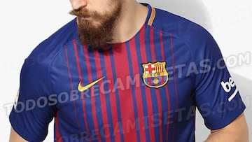 Se filtra la nueva camiseta del Barcelona 2017 - 18