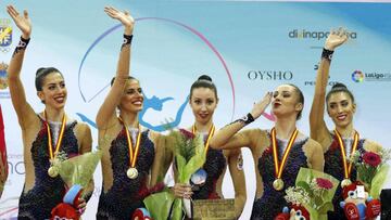 El equipo español de rítmica conquista el oro mundial