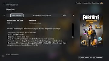 Otra imagen m&aacute;s del Pack de Mina Maquinista en la Microsoft Store