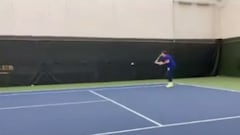 Si también sabe jugar al tenis... el punto de Doncic a Barea que sacó las risas de Marjanovic