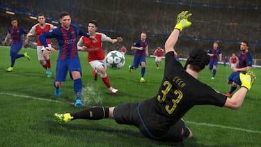 Konami anuncia resolución 4K y 60 fps para PES 2017 en PS4 Pro