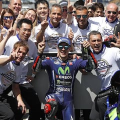 “Pensaba que ganaría Rossi cuando adelantó a Maverick”