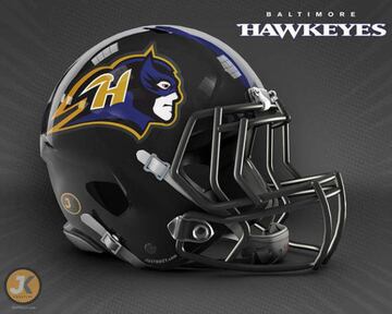 Cascos de NFL con la inspiración de Marvel y Stan Lee