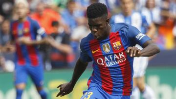 Oficial: Samuel Umtiti, baja ante el Atlético por lesión