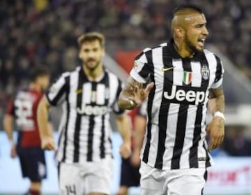 Arturo Vidal se matriculó con un golazo desde fuera del área para ampliar las diferencias.