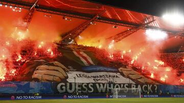 Ultras del Legia.