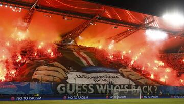 Ultras del Legia. 