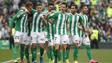 Jugadores del Betis