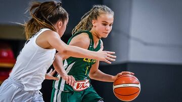 Lituania convoca a una jugadora de 13 años para el Preeuropeo