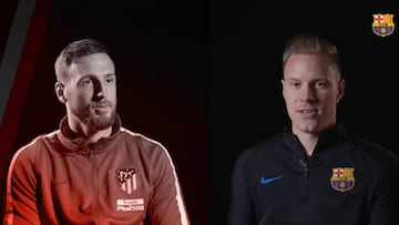 Oblak y Ter Stegen medir&aacute;n sus fuerzas el domingo en el Camp Nou.