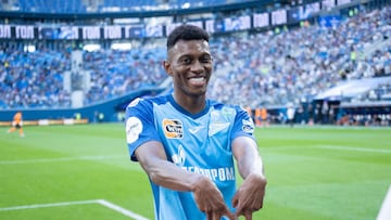 Mateo Cassierra, delantero de Zenit de San Petersburgo.