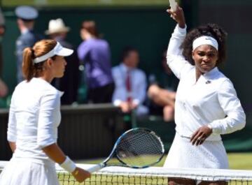 La final femenina de Wimbledon en imágenes