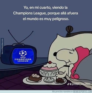 Los memes más divertidos de la jornada Champions