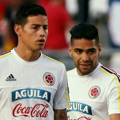 Todos juntos: James y Falcao se suman a la Selección Colombia