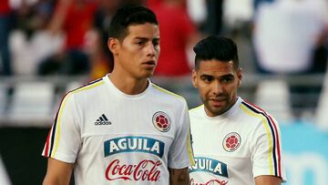 James Rodr&iacute;guez y Falcao Garc&iacute;a