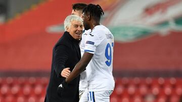 Gian Piero Gasperini, DT del Atalanta, habló en la previa del juego con el Inter de Milán y se mostró contento por el aplazamiento de las Eliminatorias