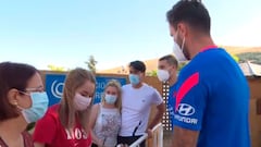 Afición del Atlético pide a Saúl que se quede